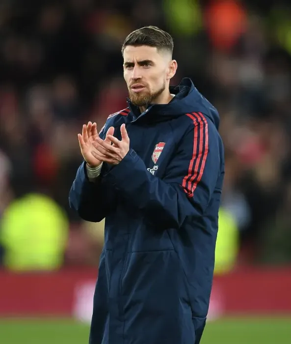 Framed Print : Jorginho Salutes Arsenal Fans: Arsenal FC vs Chelsea FC, Premier League 2022-23