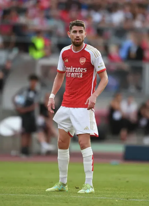 Framed Print : Jorginho Stars: Arsenal's Pre-Season Win Against Nuremberg, July 2023