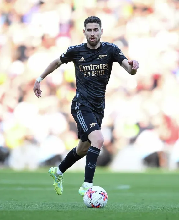 Framed Print : Jorginho's Midfield Masterclass: Arsenal's Star Performance Against Nottingham Forest in Premier League