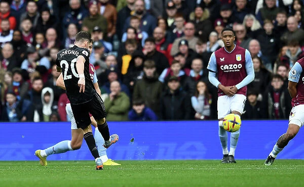 Jorginho's Strike: Aston Villa vs. Arsenal - Premier League 2022-23