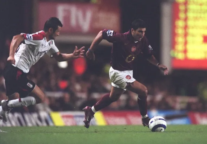 Framed Print : Jose Reyes Scores Against Fulham: Arsenal's 4-1 Victory at Highbury, 2005 Framed Print : Jose Reyes Scores Against Fulham: Arsenal's 4-1 Victory at Highbury, 2005