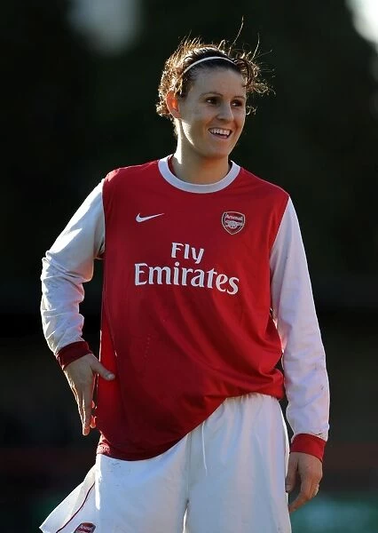 Julie Fleeting (Arsenal). Arsenal Ladies 4: 1 Rayo Vallecano. Womens UEFA Champions League