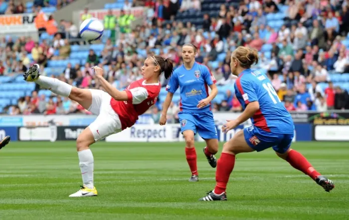 Framed Print : Julie Fleeting (Arsenal) Jemma Rose (Bristol). Arsenal Ladies 2: 0 Bristol Academy Framed Print : Julie Fleeting (Arsenal) Jemma Rose (Bristol). Arsenal Ladies 2: 0 Bristol Academy