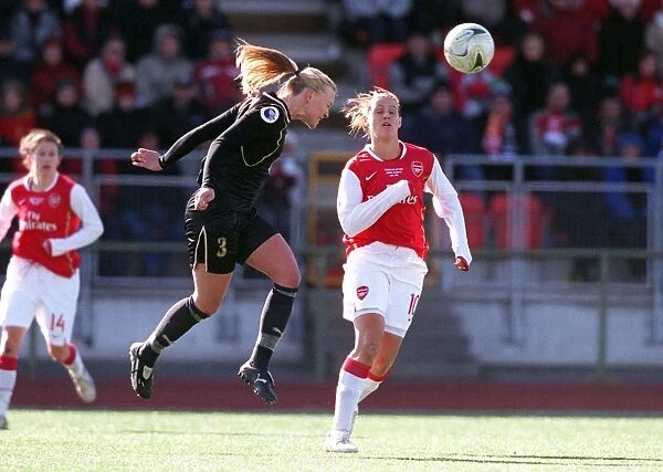 Julie Fleeting's Brilliant Performance Leads Arsenal to UEFA Cup Victory over Umea IK