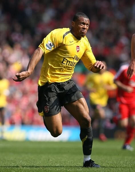 Julio Baptista's Disappointing Performance: Liverpool 4-1 Arsenal, Premier League, Anfield, 2007