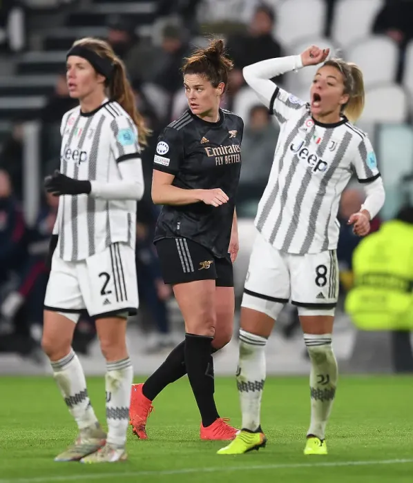 Framed Print : Juventus vs. Arsenal: Battle in Group C - Jennifer Beattie in Action, Turin 2022