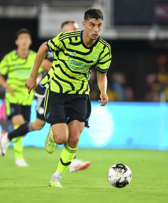 Framed Print : Kai Havertz Steals the Show: Arsenal Star's Brilliant Performance at 2023 MLS All-Star Game