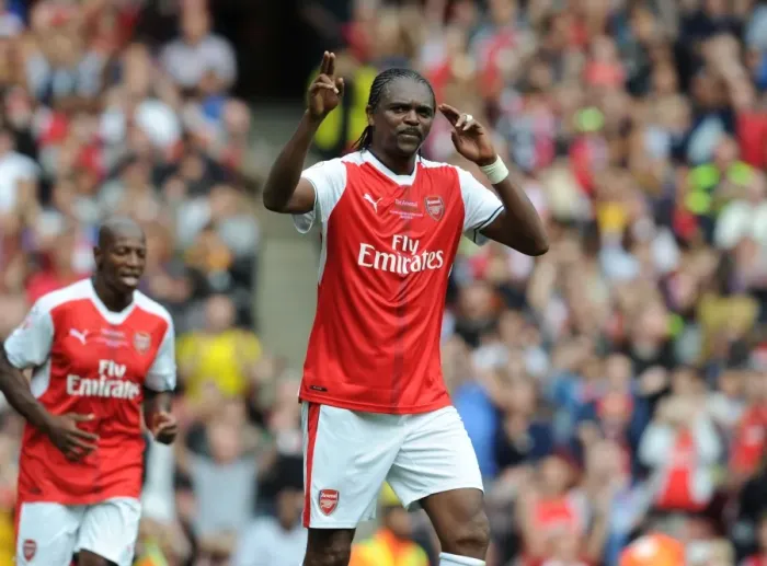 Framed Print : Kanu's Hat-Trick Glory: Arsenal Legends vs Milan Glorie at Emirates Stadium Framed Print : Kanu's Hat-Trick Glory: Arsenal Legends vs Milan Glorie at Emirates Stadium