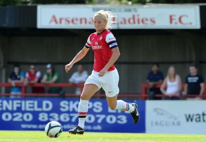 Framed Print : Katie Chapman in Action: Arsenal Ladies vs. Lincoln Ladies (FA WSL, 2012) Framed Print : Katie Chapman in Action: Arsenal Ladies vs. Lincoln Ladies (FA WSL, 2012)