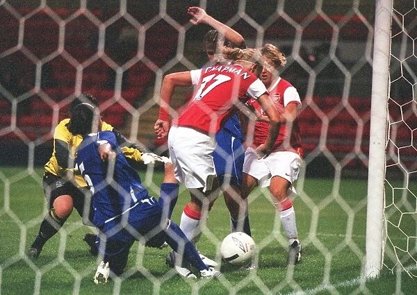 Katie Chapman Scores Arsenal's Second Goal: Arsenal Ladies 3-0 Everton, FA Community Shield, 2006
