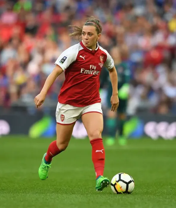 Framed Print : Katie McCabe in Action at the Arsenal Women vs. Chelsea Ladies FA Cup Final