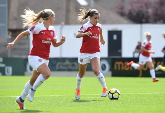 Framed Print : Katie McCabe in Action: Arsenal Women vs West Ham United Women, Continental Cup Framed Print : Katie McCabe in Action: Arsenal Women vs West Ham United Women, Continental Cup