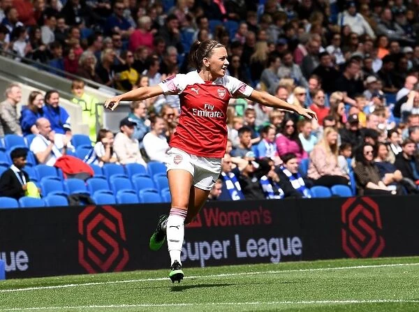 Katie McCabe Scores Arsenal's Second Goal in FA WSL Match