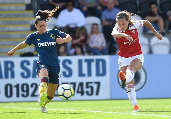 Katie McCabe Scores Dramatic Goal Against West Ham's Claire Rafferty in Continental Cup Clash