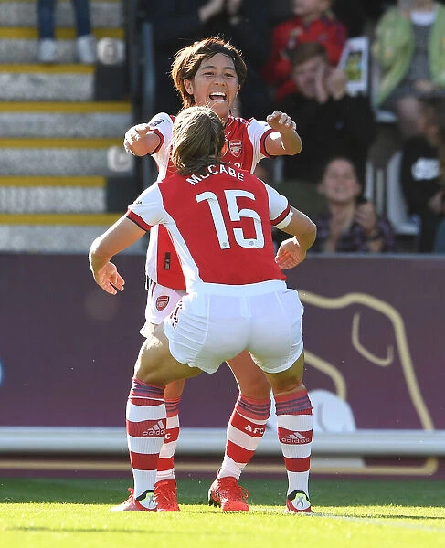 Katie McCabe Scores First Goal for Arsenal in 2021-22 FA WSL Match Against Everton
