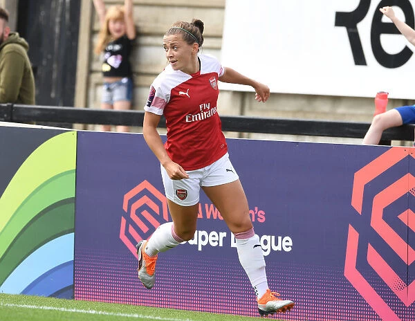 Katie McCabe Scores First Goal for Arsenal Women Against West Ham United