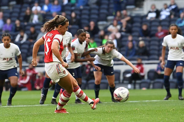 Katie McCabe Scores Penalty: Arsenal Women Triumph Over Tottenham Hotspur in MIND Series Match