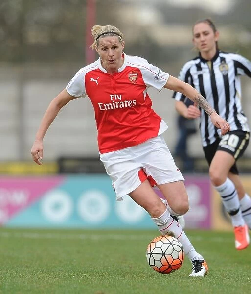 Kelly Smith's Dramatic Penalty Shootout Victory: Arsenal Ladies vs Notts County Ladies in FA Cup Quarterfinals at Meadow Park