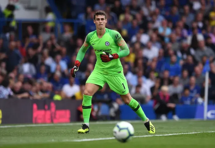 Framed Print : Kepa Arrizabalaga: Chelsea vs Arsenal, Premier League 2018-19