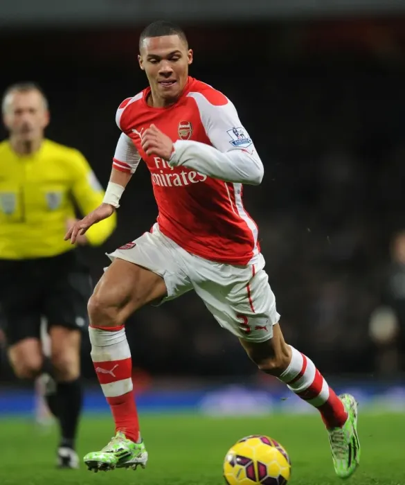 Framed Print : Kieran Gibbs in Action: Arsenal vs. Queens Park Rangers (2014-15) Framed Print : Kieran Gibbs in Action: Arsenal vs. Queens Park Rangers (2014-15)
