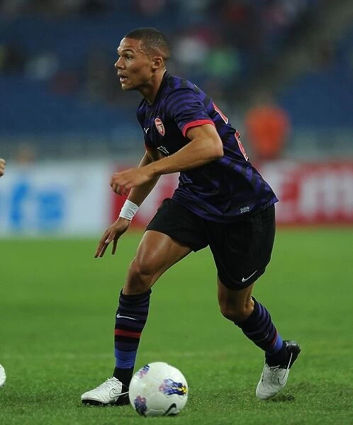 Kieran Gibbs in Action: Arsenal vs Malaysia XI (2012-13)