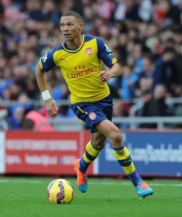 Framed Print : Kieran Gibbs in Action: Arsenal vs Sunderland, Premier League 2014 / 15 Framed Print : Kieran Gibbs in Action: Arsenal vs Sunderland, Premier League 2014 / 15