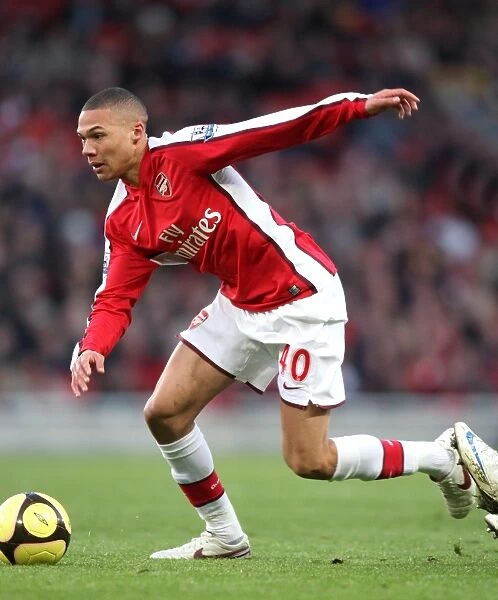 Kieran Gibbs in Action: Arsenal's Victory over Plymouth Argyle in FA Cup (3:1)