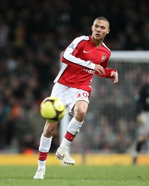 Kieran Gibbs in Action: Arsenal's Win Against Plymouth Argyle in FA Cup, 2009
