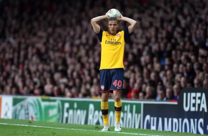 Framed Print : Kieran Gibbs (Arsenal)