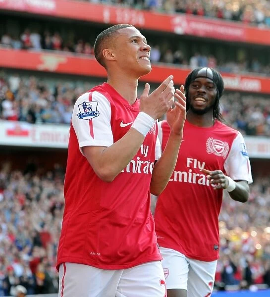 Kieran Gibbs Scores First Goal: Arsenal's Triumph over Aston Villa (3-0)