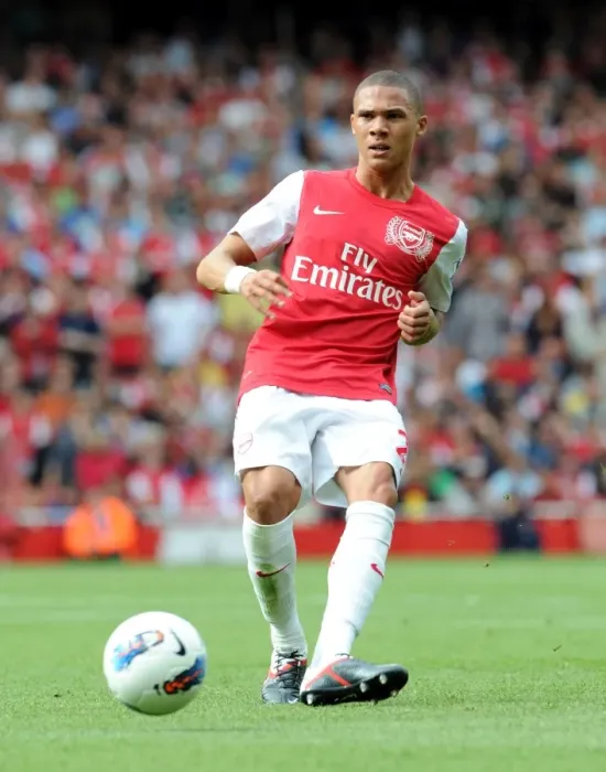 Framed Print : Kieran Gibbs Scores the Winning Goal: Arsenal 1-0 Swansea City, Premier League 2011-12