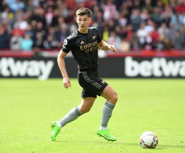 Framed Print : Kieran Tierney in Action: Brentford vs Arsenal, Premier League 2022-23 Framed Print : Kieran Tierney in Action: Brentford vs Arsenal, Premier League 2022-23