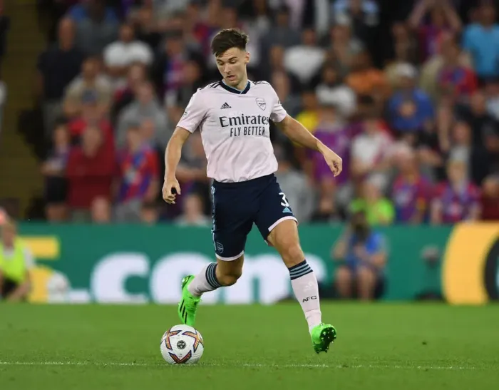 Framed Print : Kieran Tierney in Action: Crystal Palace vs Arsenal, Premier League 2022-23 Framed Print : Kieran Tierney in Action: Crystal Palace vs Arsenal, Premier League 2022-23