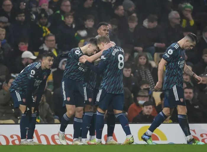Framed Print : Kieran Tierney Scores His Second Goal: Arsenal's Victory Over Norwich City