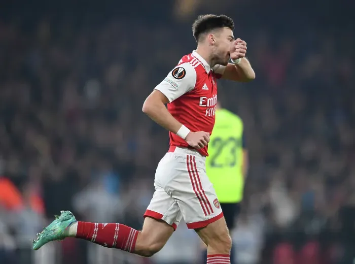 Framed Print : Kieran Tierney's Winning Goal: Arsenal Secures Europa League Victory vs. FC Zurich