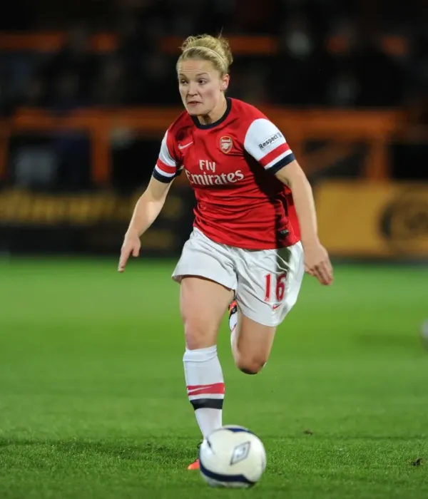 Framed Print : Kim Little in Action: Arsenal Ladies vs. Birmingham City Ladies - FA WSL Continental Cup Final, 2012