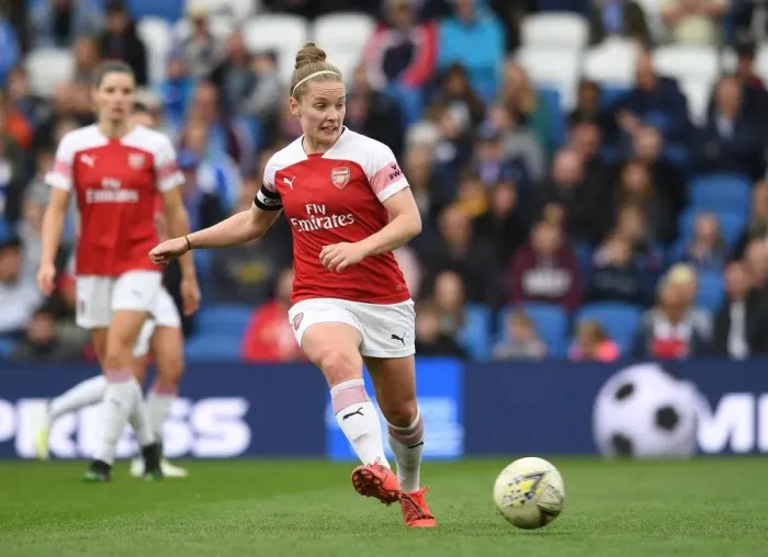 Framed Print : Kim Little in Action: Arsenal Women vs. Brighton & Hove Albion Women, FA WSL