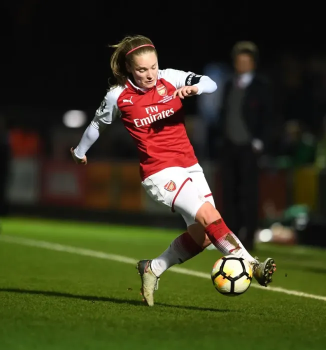 Framed Print : Kim Little in Action: Arsenal Women vs Manchester City Ladies - Continental Cup Final Framed Print : Kim Little in Action: Arsenal Women vs Manchester City Ladies - Continental Cup Final