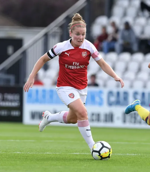 Framed Print : Kim Little in Action: Arsenal Women vs West Ham United - Continental Cup