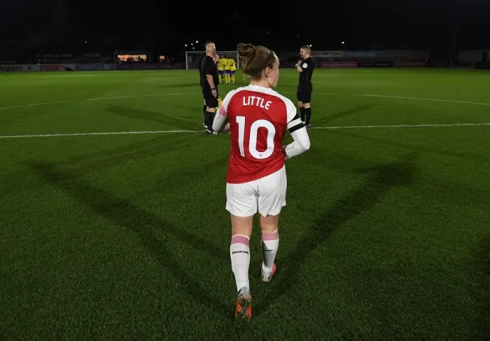 Framed Print : Kim Little: Arsenal Women Ready for FA WSL Continental Tyres Cup Clash Against Birmingham City