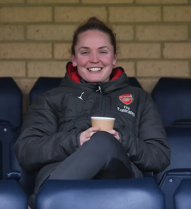 Framed Print : Kim Little Ponders the Pitch: Arsenal Ladies at Reading FC Women (WSL)