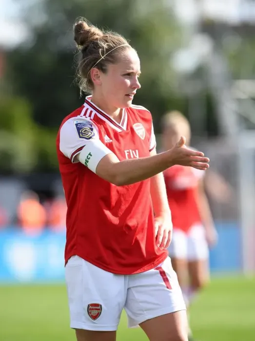 Framed Print : Kim Little's Brilliant Performance: Arsenal Women Overpower West Ham United