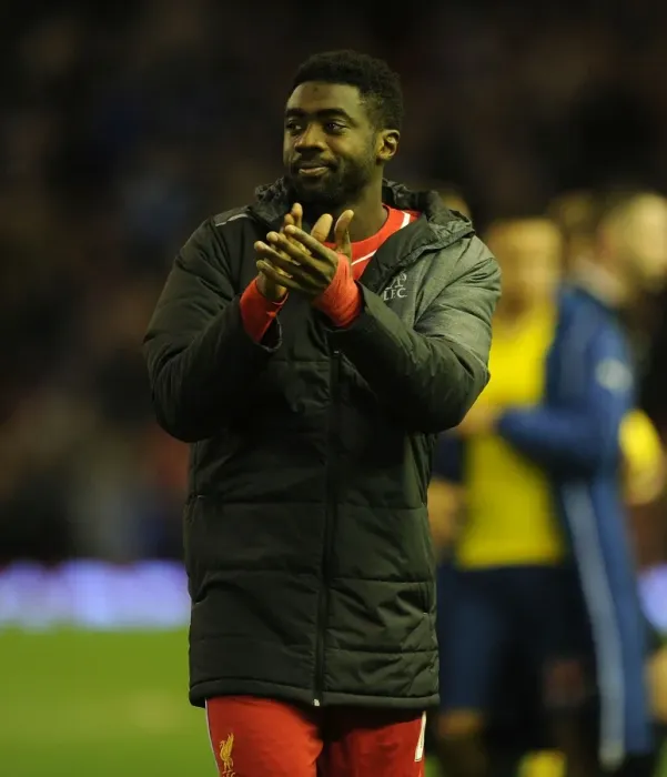 Framed Print : Kolo Toure's Farewell: Liverpool vs. Arsenal, Premier League 2014 / 15