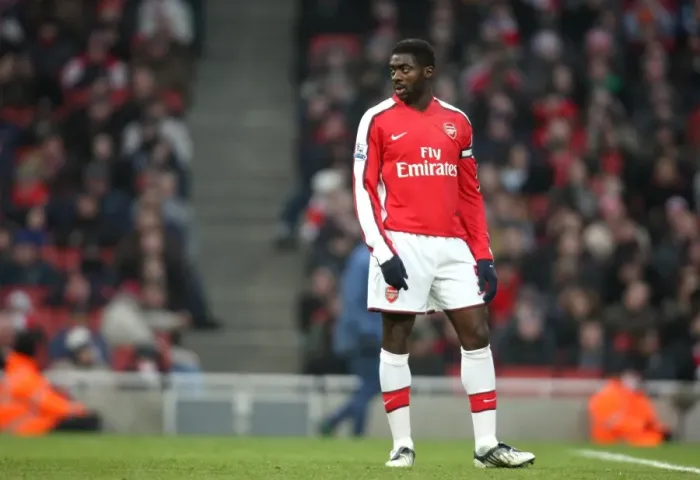 Framed Print : Kolo Toure's Game-Winning Goal: Arsenal 1-0 Bolton Wanderers (Premier League 2008-09)