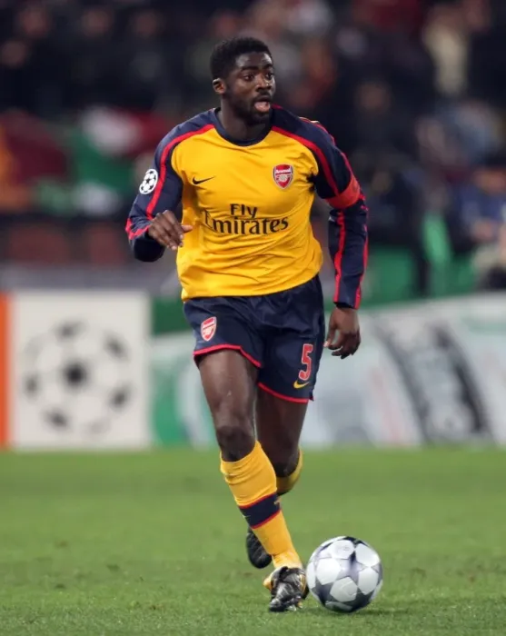 Framed Print : Kolo Toure's Heartbreaking Moment: Arsenal's UEFA Champions League Defeat to AS Roma in Penalty Shootout