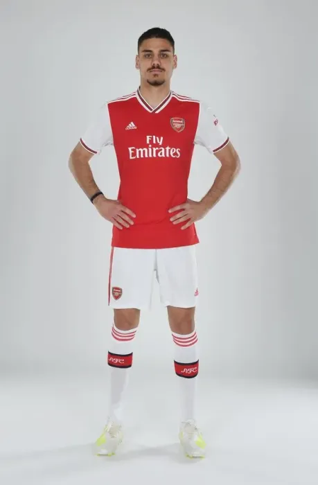 Framed Print : Konstantinos Mavropanos of Arsenal Framed Print : Konstantinos Mavropanos of Arsenal