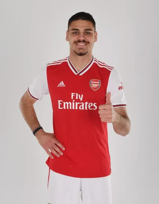 Framed Print : Konstantinos Mavropanos of Arsenal