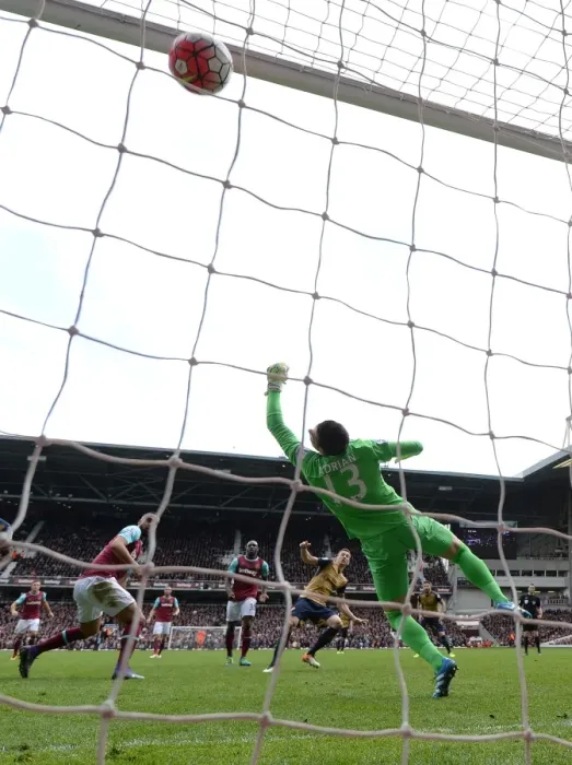 Framed Print : Koscielny Scores Arsenal's Third: Premier League 2015-16 - West Ham United vs Arsenal Framed Print : Koscielny Scores Arsenal's Third: Premier League 2015-16 - West Ham United vs Arsenal