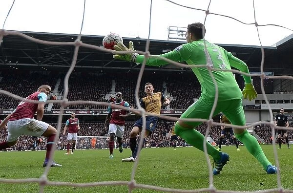 Koscielny Scores the Decisive Goal: Arsenal's Triumph over West Ham United in the Premier League, London, 2016