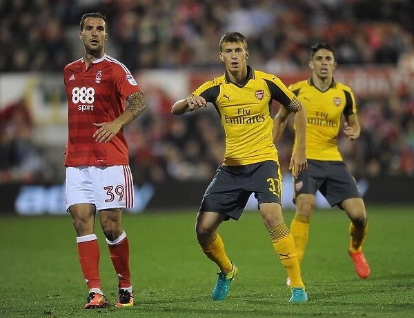 Krystian Bielik (Arsenal) Apostolos Vellios (Forest). Nottingham Forest 0:4 Arsenal